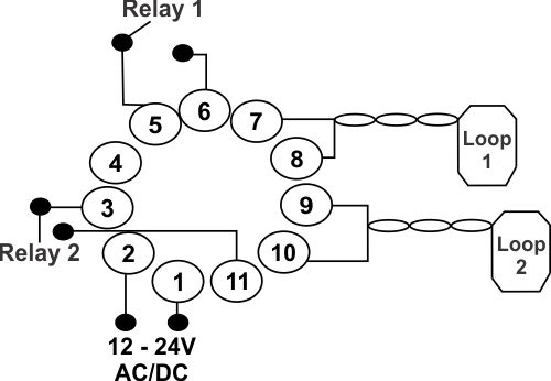 Dual Channel Loop Detector 